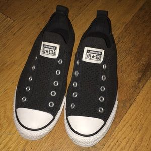 Converse knit laceless shoes